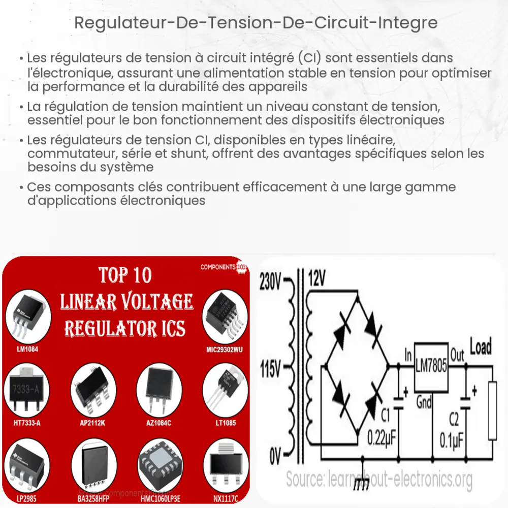 Régulateur de tension de circuit intégré