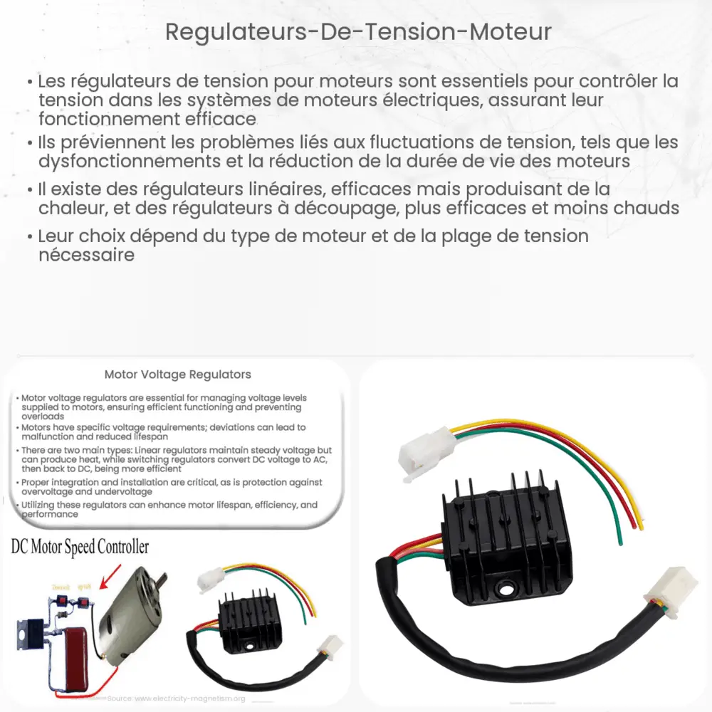 Régulateurs de tension moteur