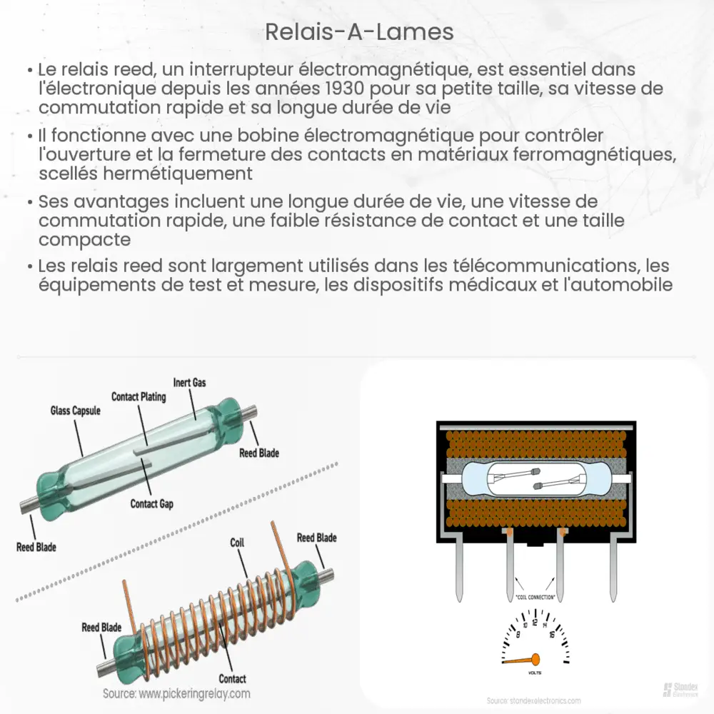 Relais à lames