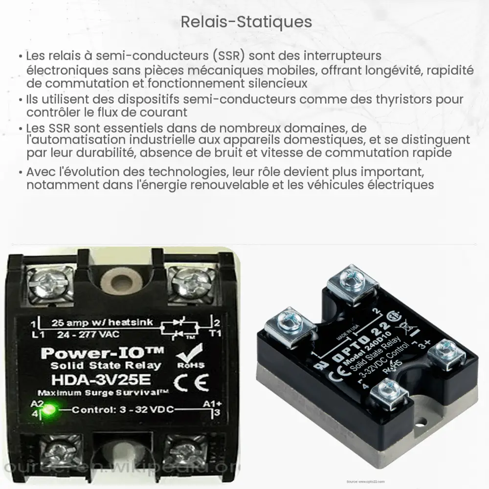 Relais statiques Comment ça marche, application et avantages