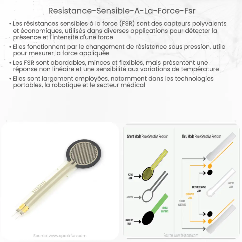 Résistance sensible à la force (FSR)