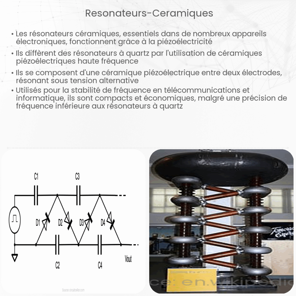 Résonateurs céramiques