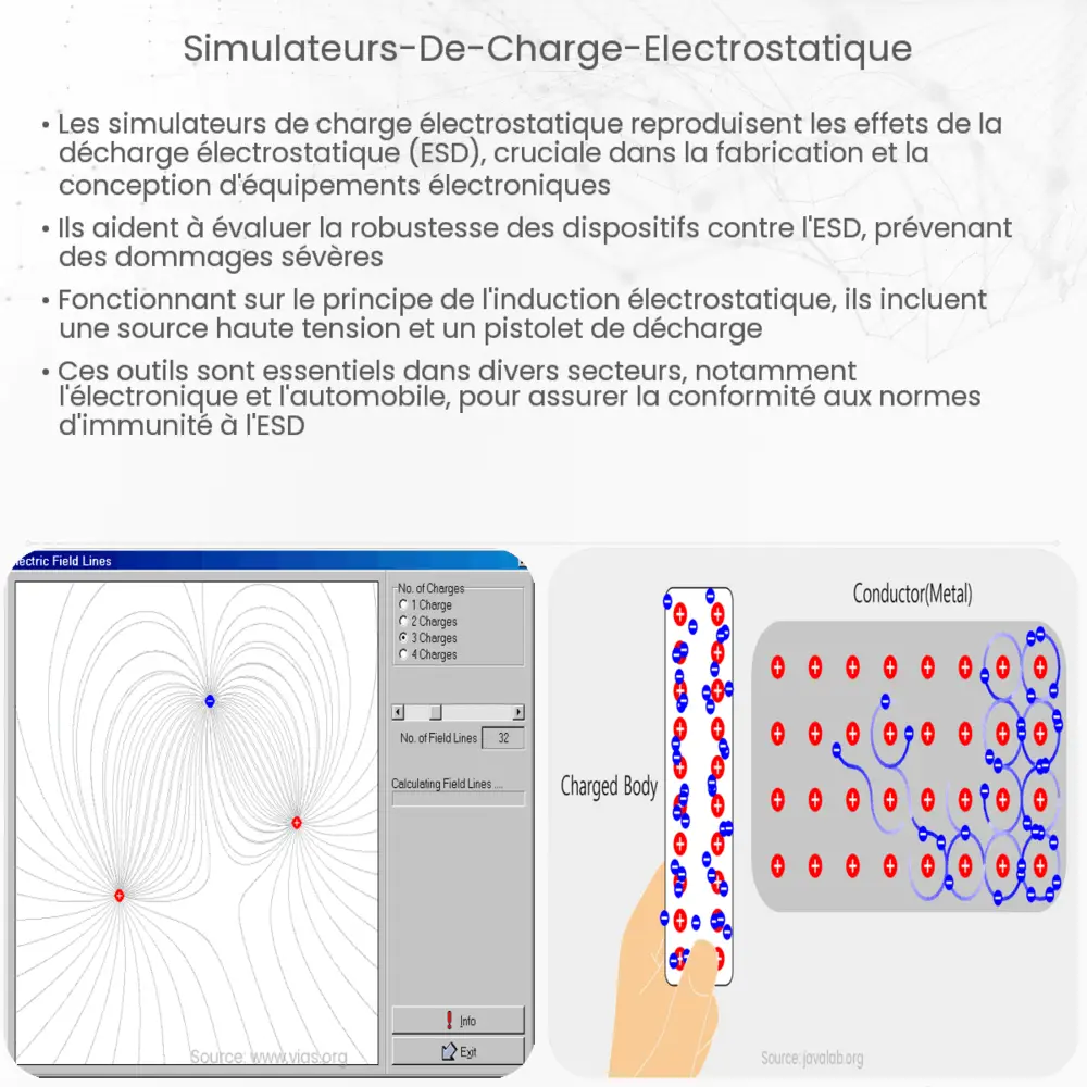 Simulateurs de charge électrostatique