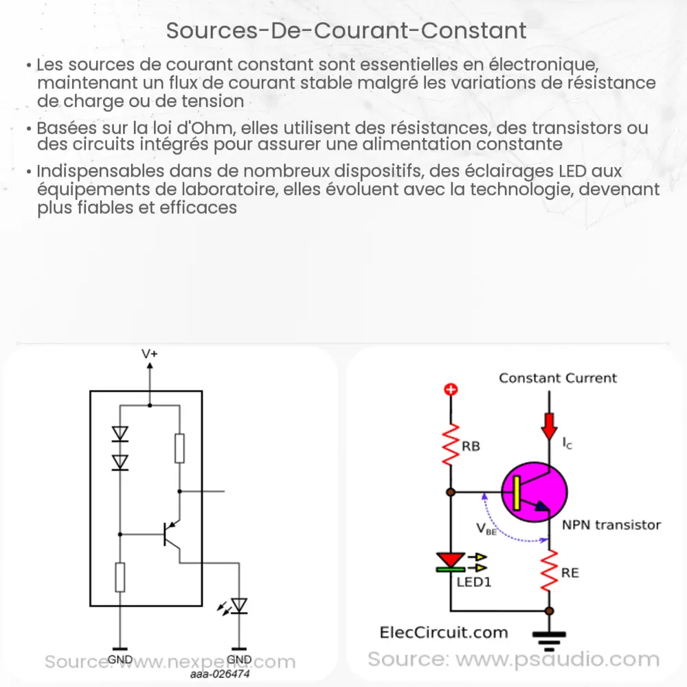 Sources de courant constant