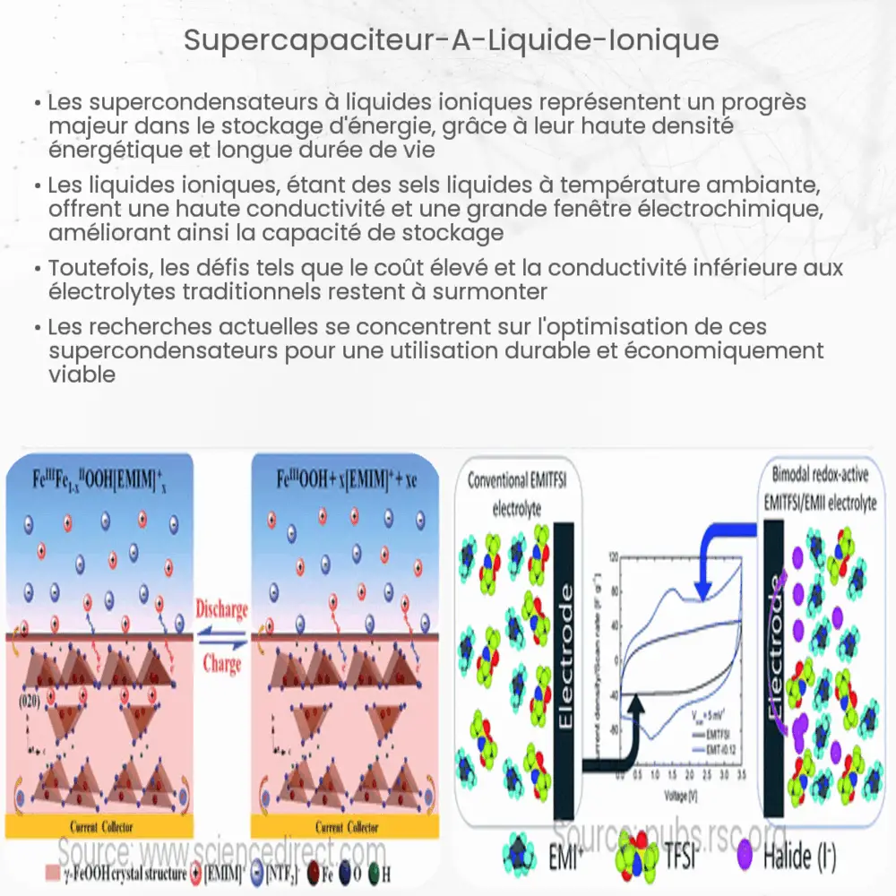 Supercapaciteur à Liquide Ionique