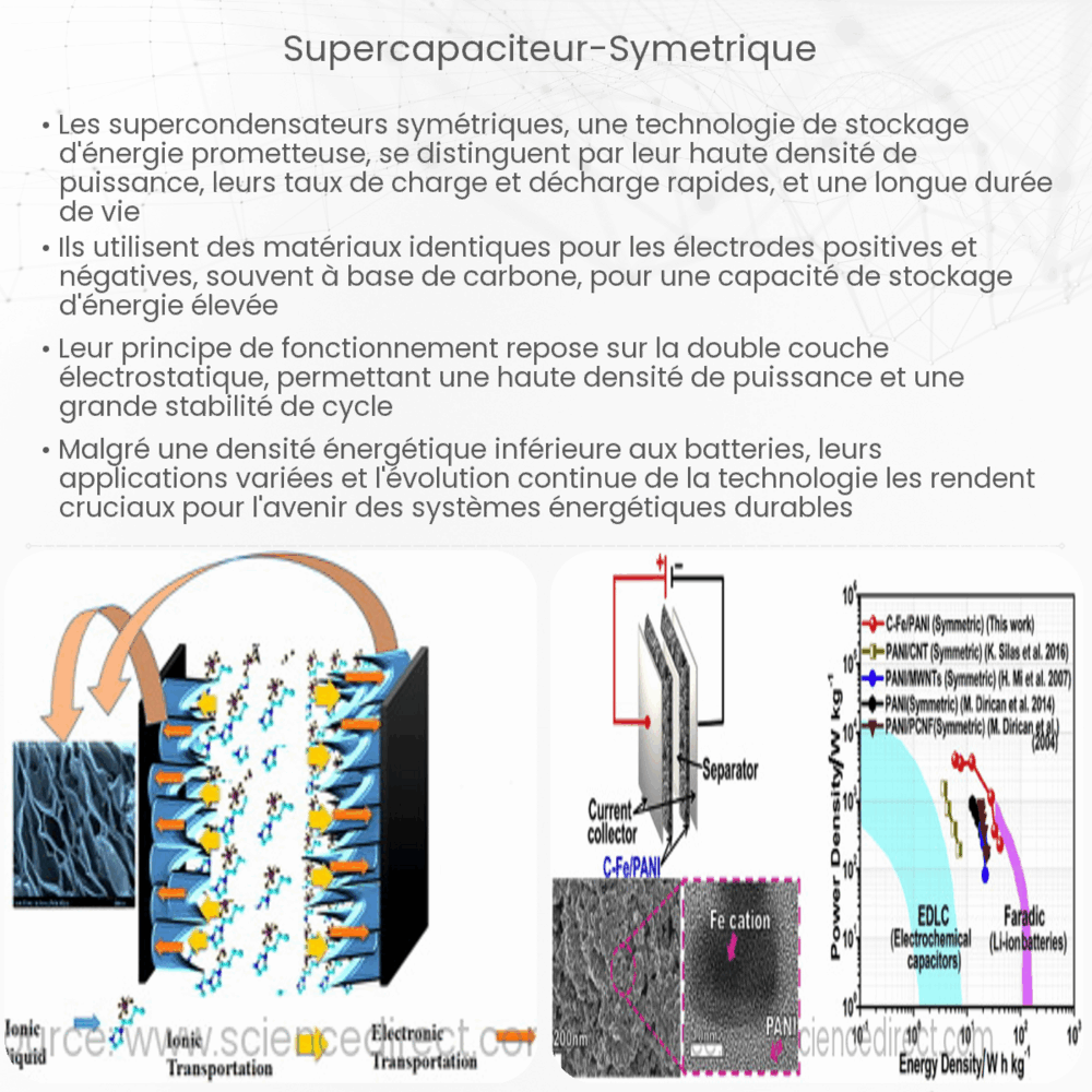 Supercapaciteur Symétrique