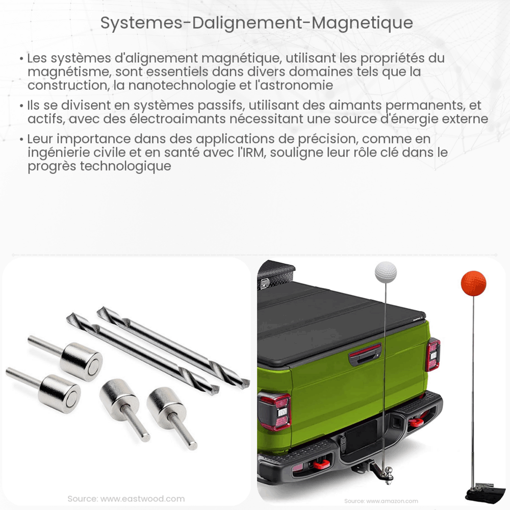 Systèmes d'alignement magnétique
