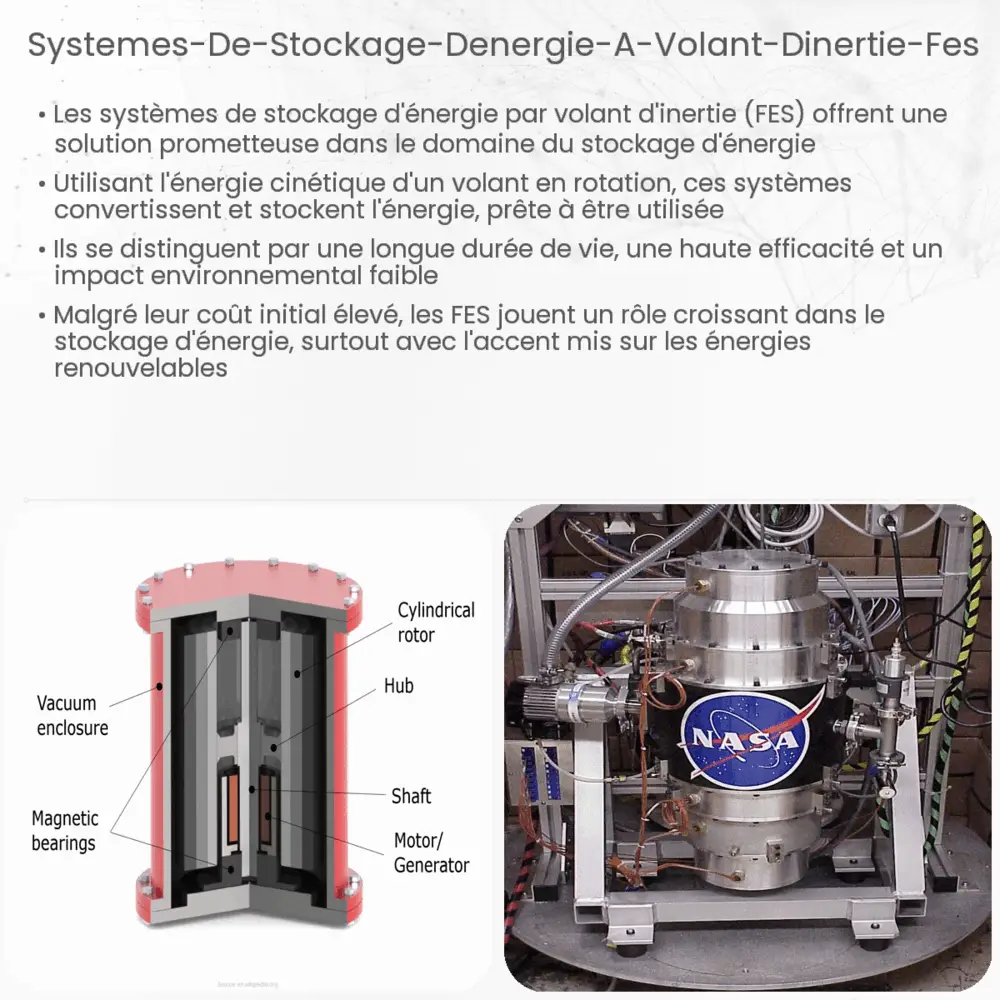 Systèmes de Stockage d'Énergie à Volant d'Inertie (FES)