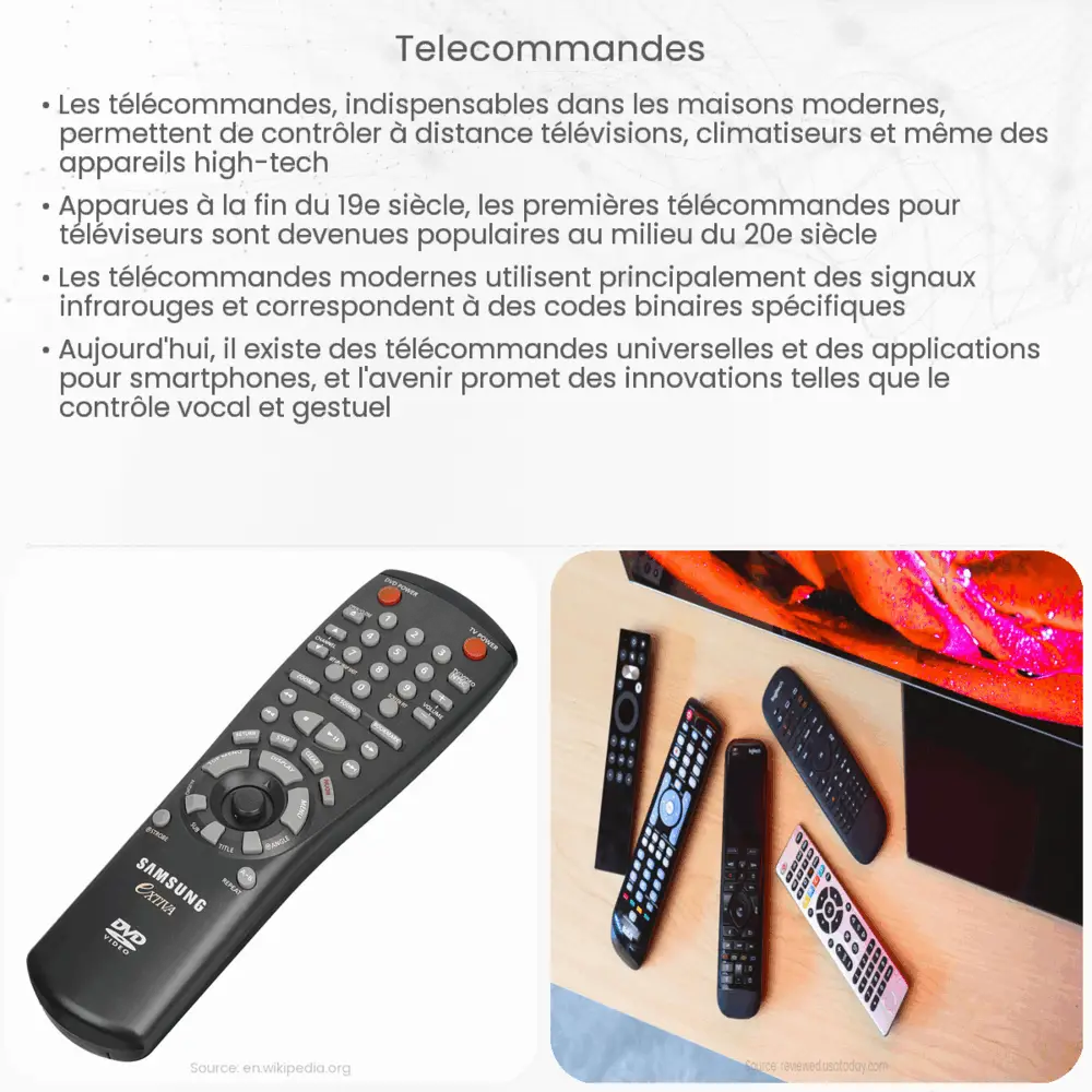 Télécommandes