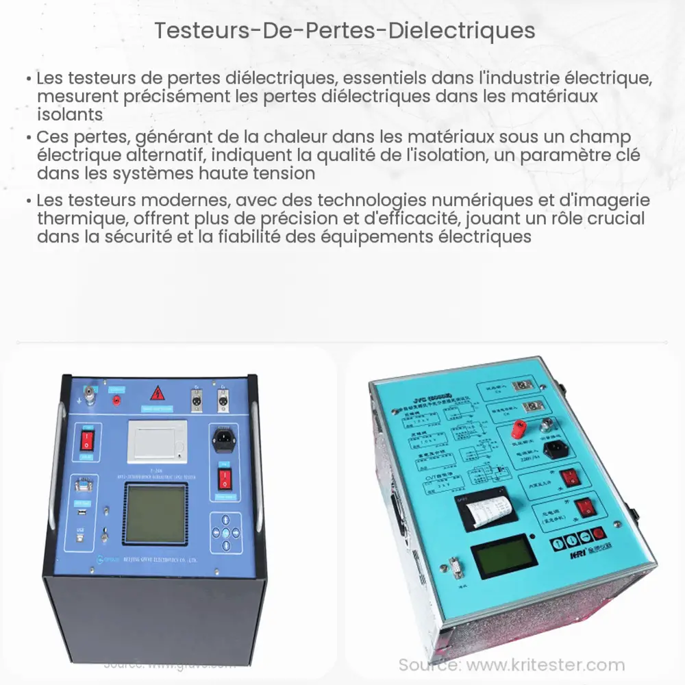 Testeurs de pertes diélectriques