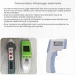Thermomètre infrarouge vétérinaire