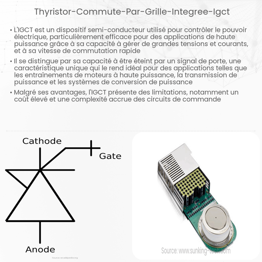 Thyristor Commuté par Grille Intégrée (IGCT)