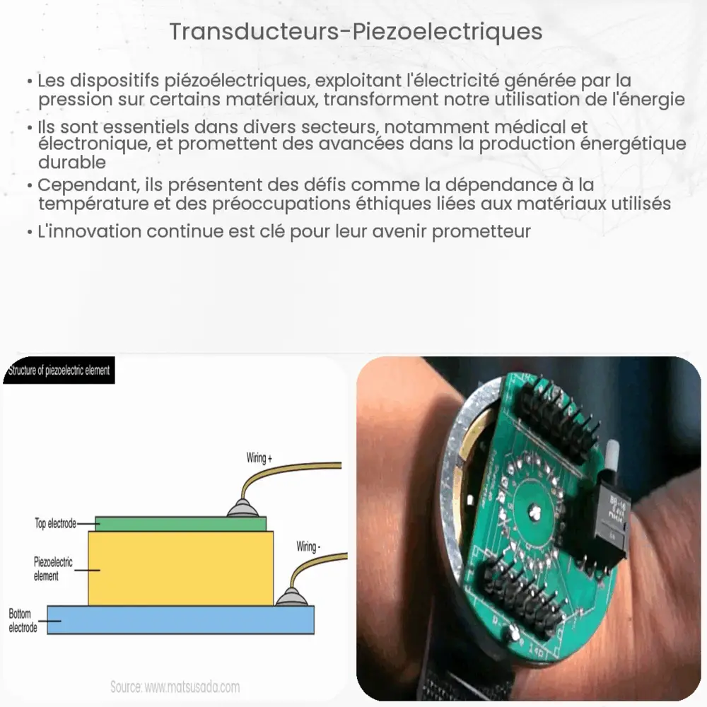 transducteurs piézoélectriques