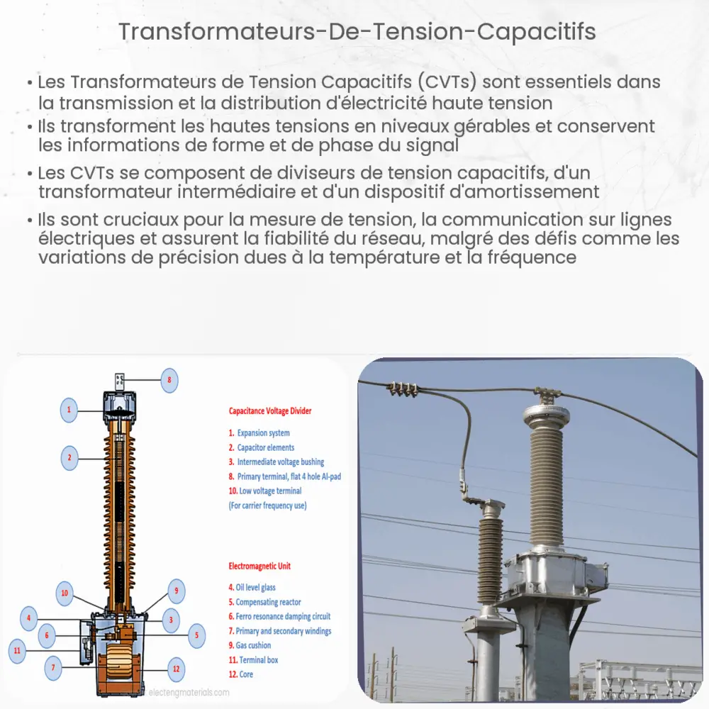 Transformateurs de tension capacitifs