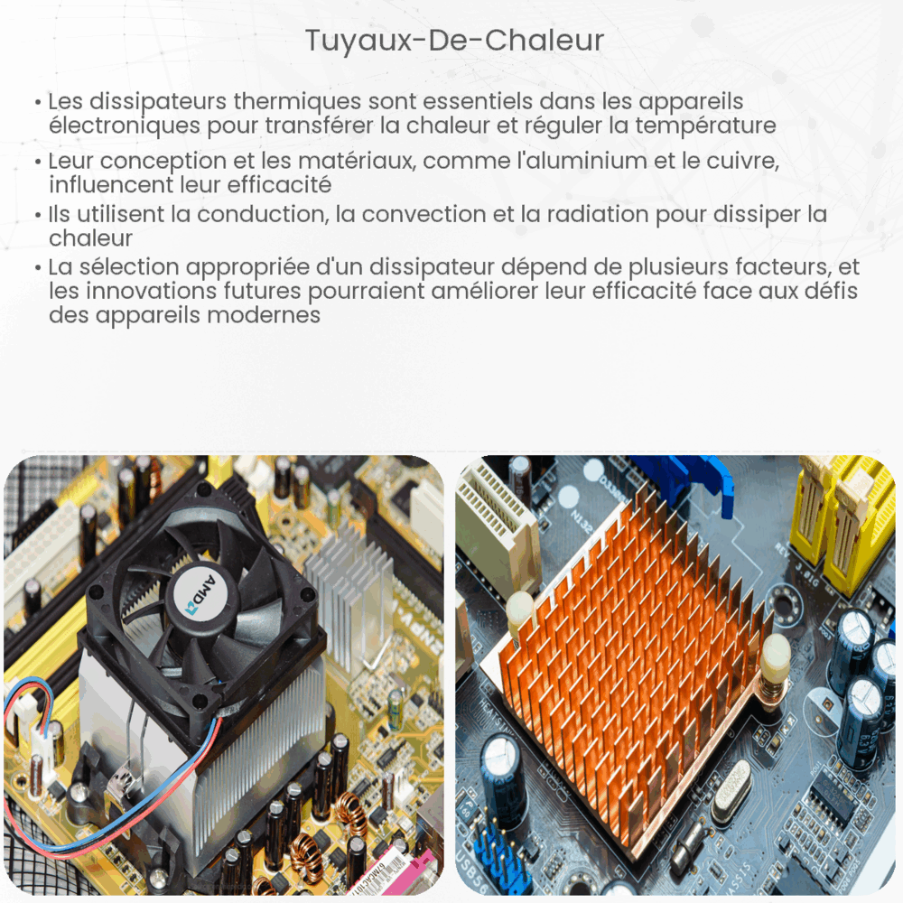 Tuyaux de chaleur