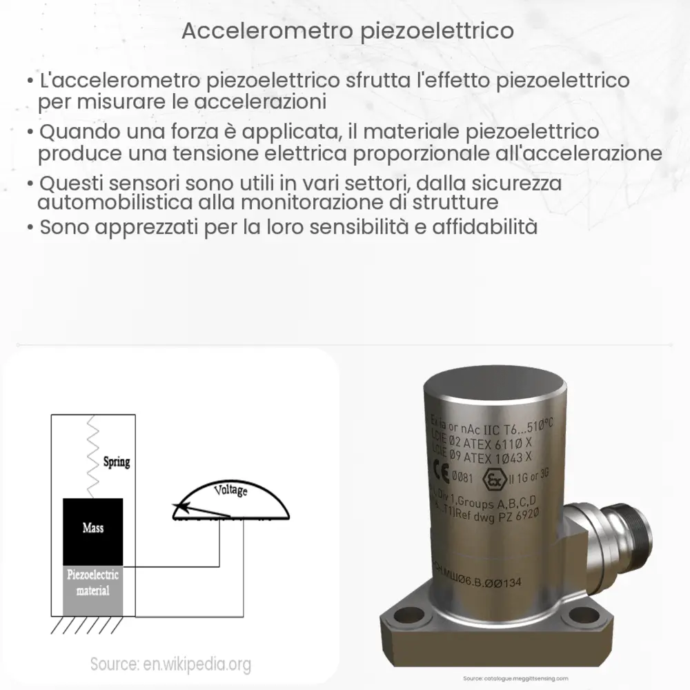 Accelerometro piezoelettrico