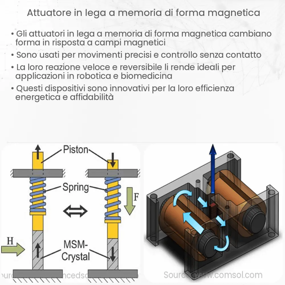 Attuatore in lega a memoria di forma Electricity