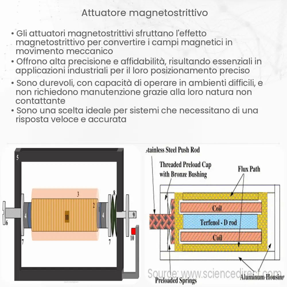 Attuatore Magnetostrittivo