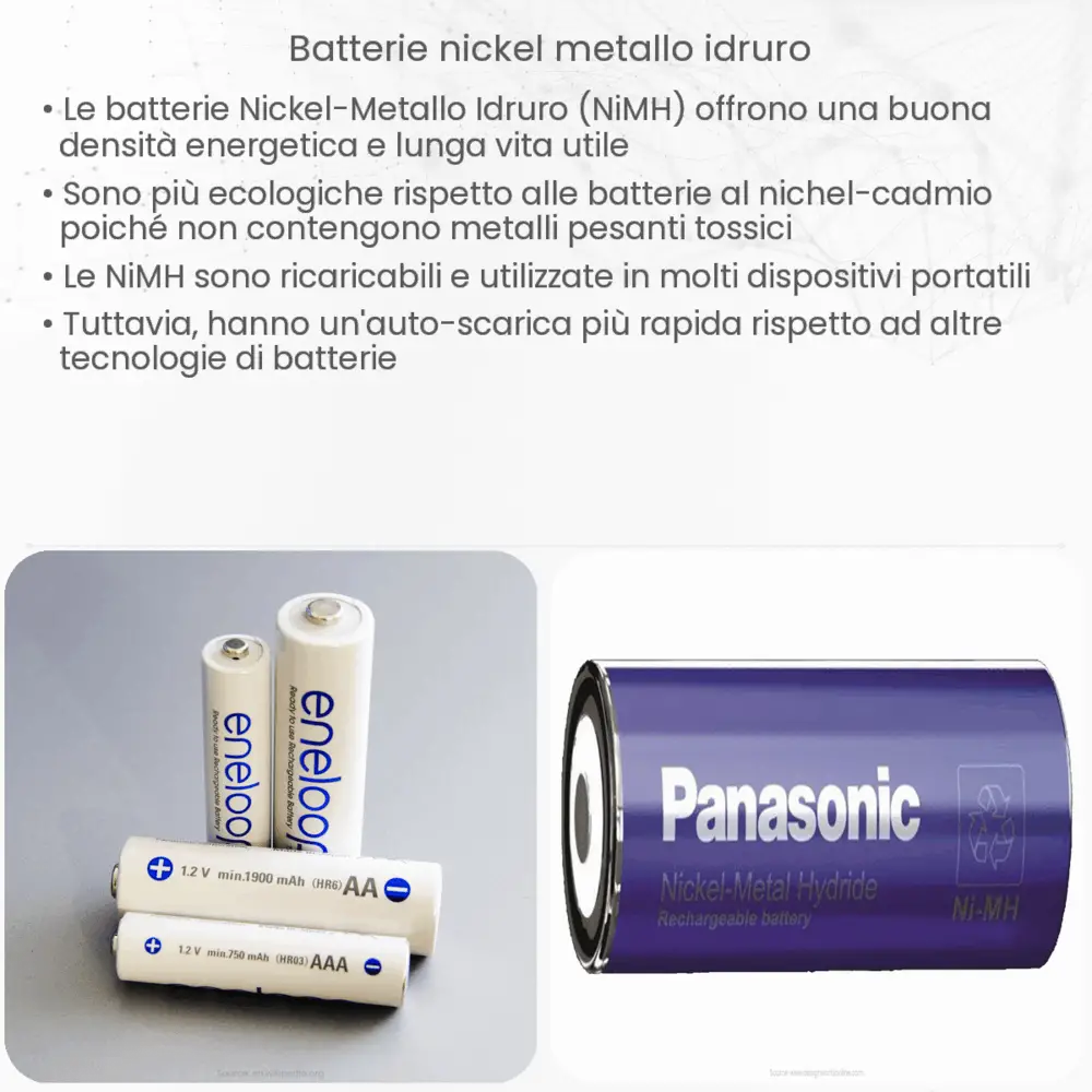 Batterie Nickel-Metallo Idruro