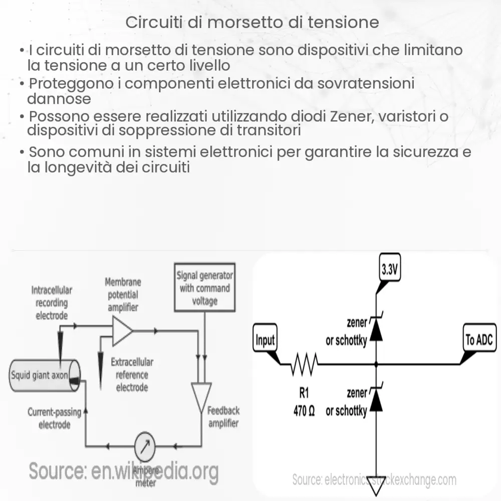 Circuiti di morsetto di tensione