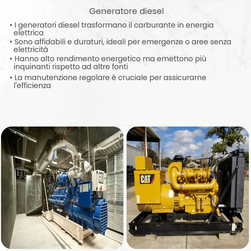 Generatore Diesel