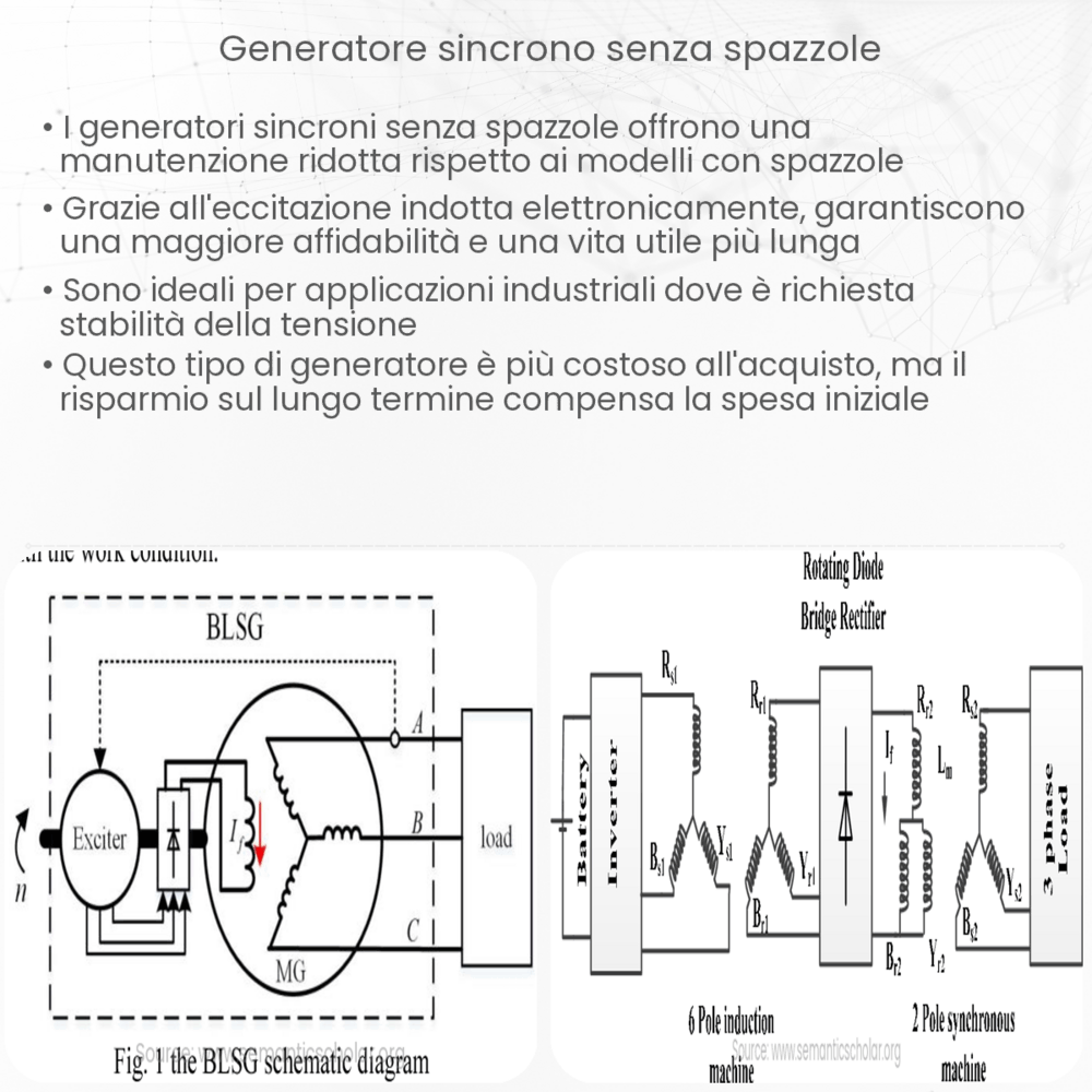Generatore Sincrono senza Spazzole