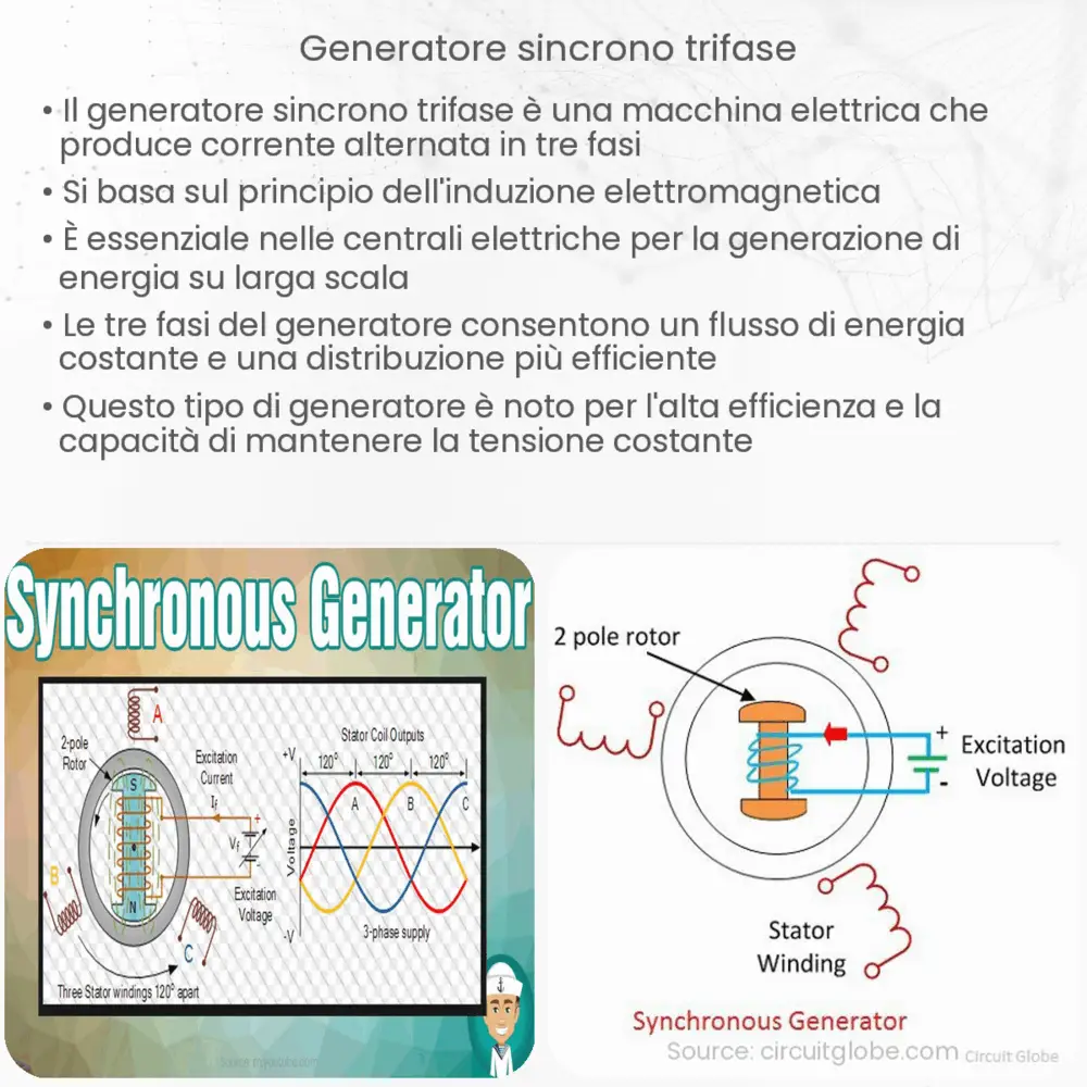Generatore Sincrono Trifase