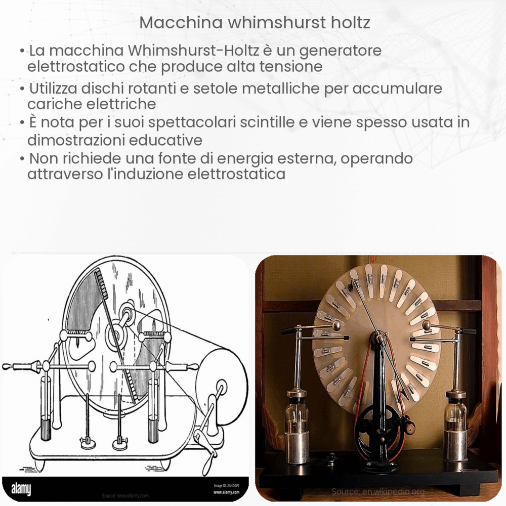 Macchina Whimshurst-Holtz