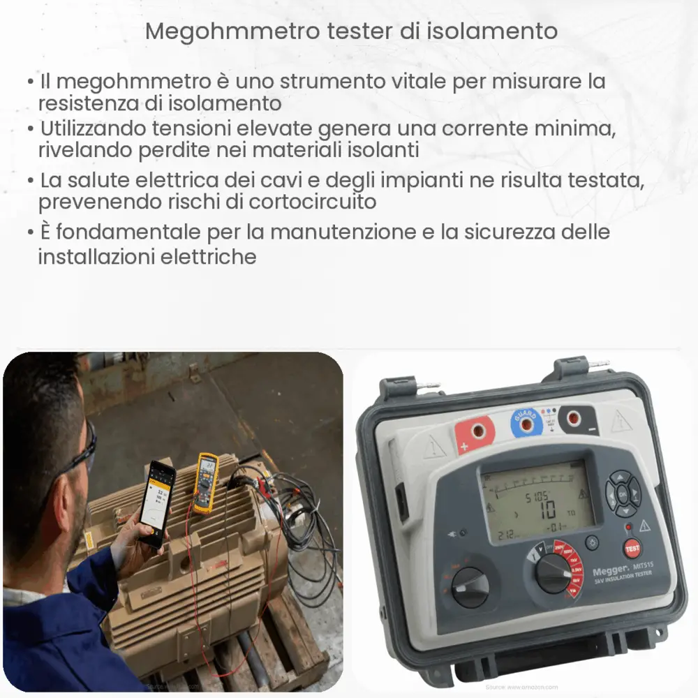 Megohmmetro (Tester di isolamento)