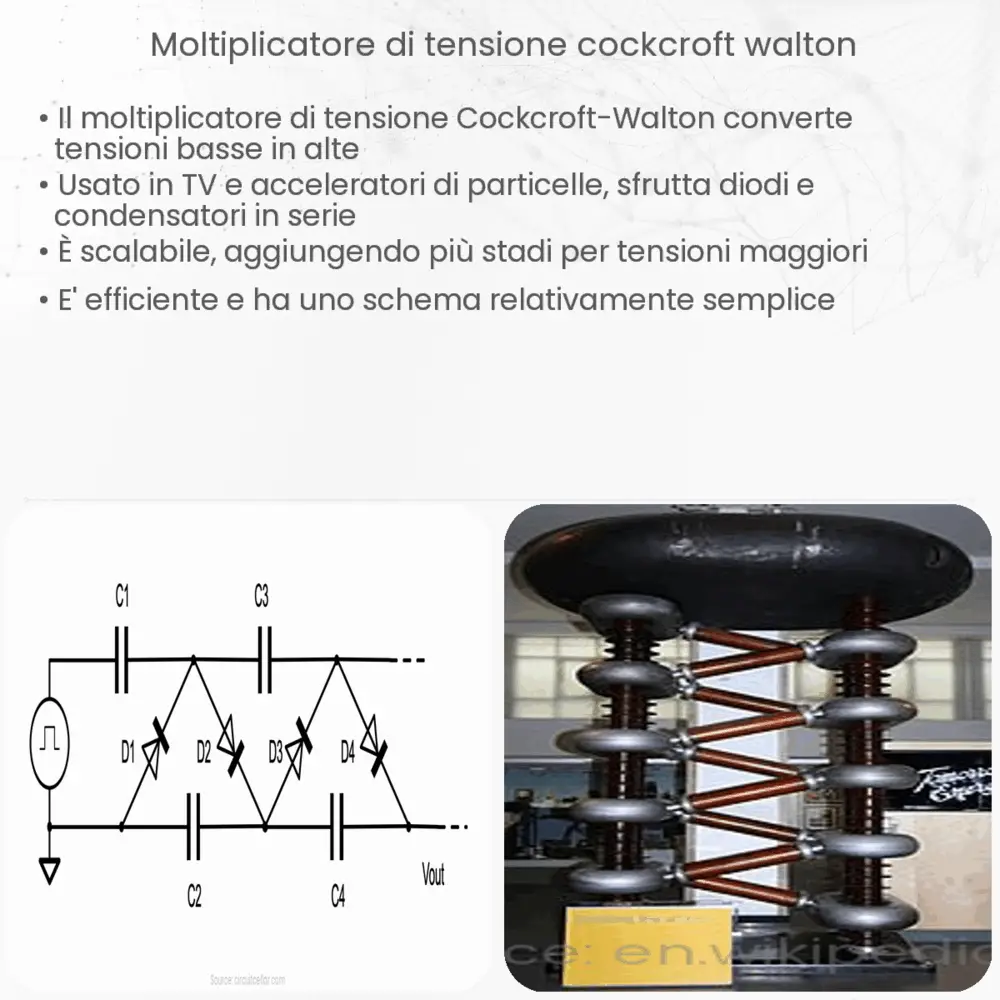 Moltiplicatore di tensione Cockcroft-Walton
