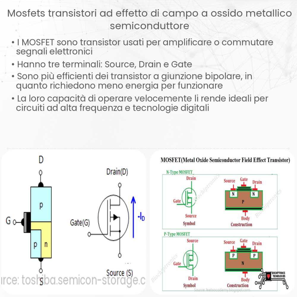 MOSFETs (Transistori ad Effetto di Campo a Ossido Metallico-Semiconduttore)