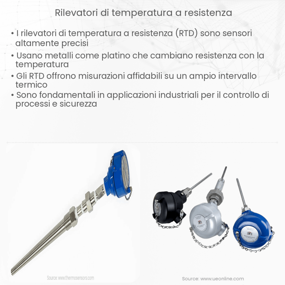 Rilevatori di Temperatura a Resistenza