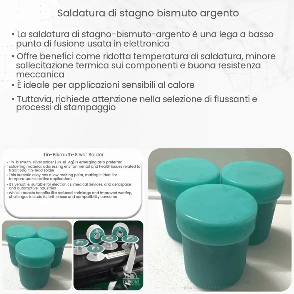 Bismutostagno Come funziona, Applicazione e Vantaggi