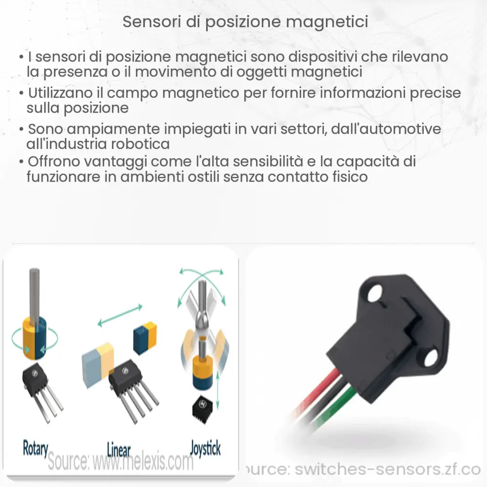 Sensori di posizione magnetici