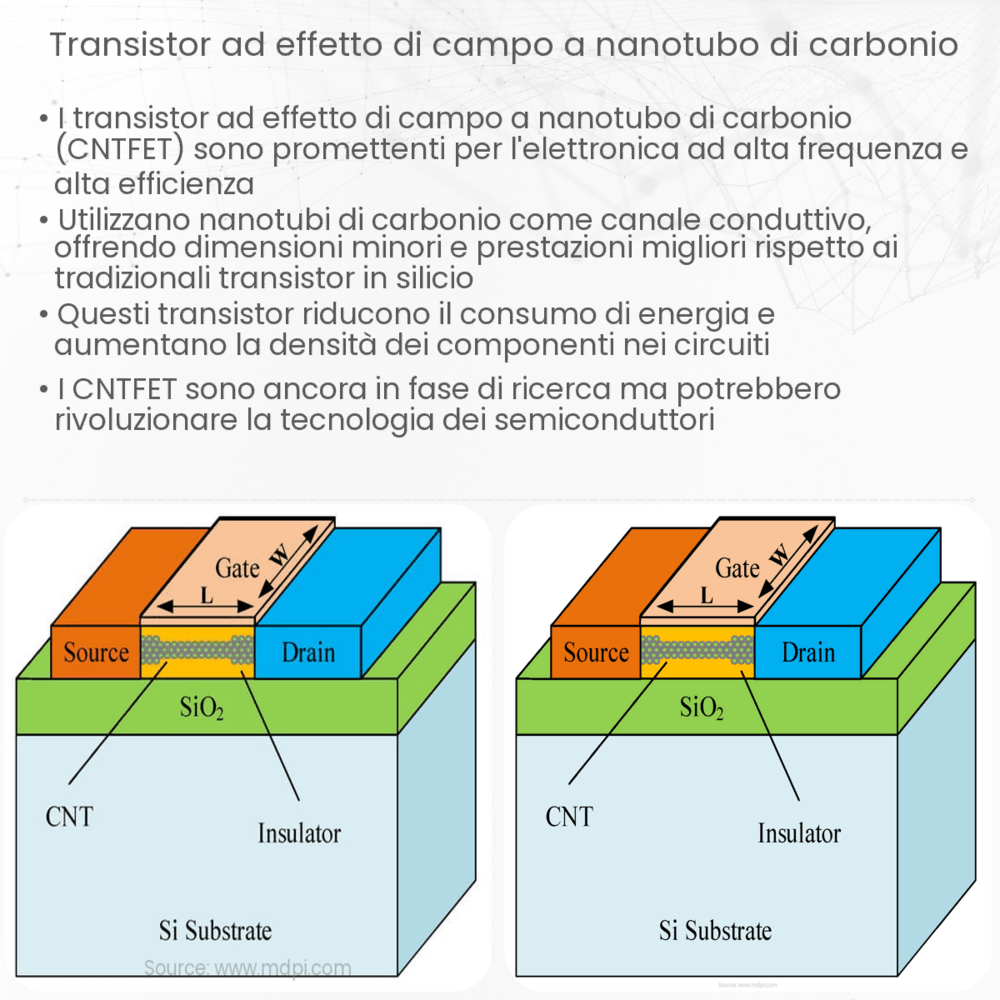 Transistor ad Effetto di Campo a Nanotubo di Carbonio