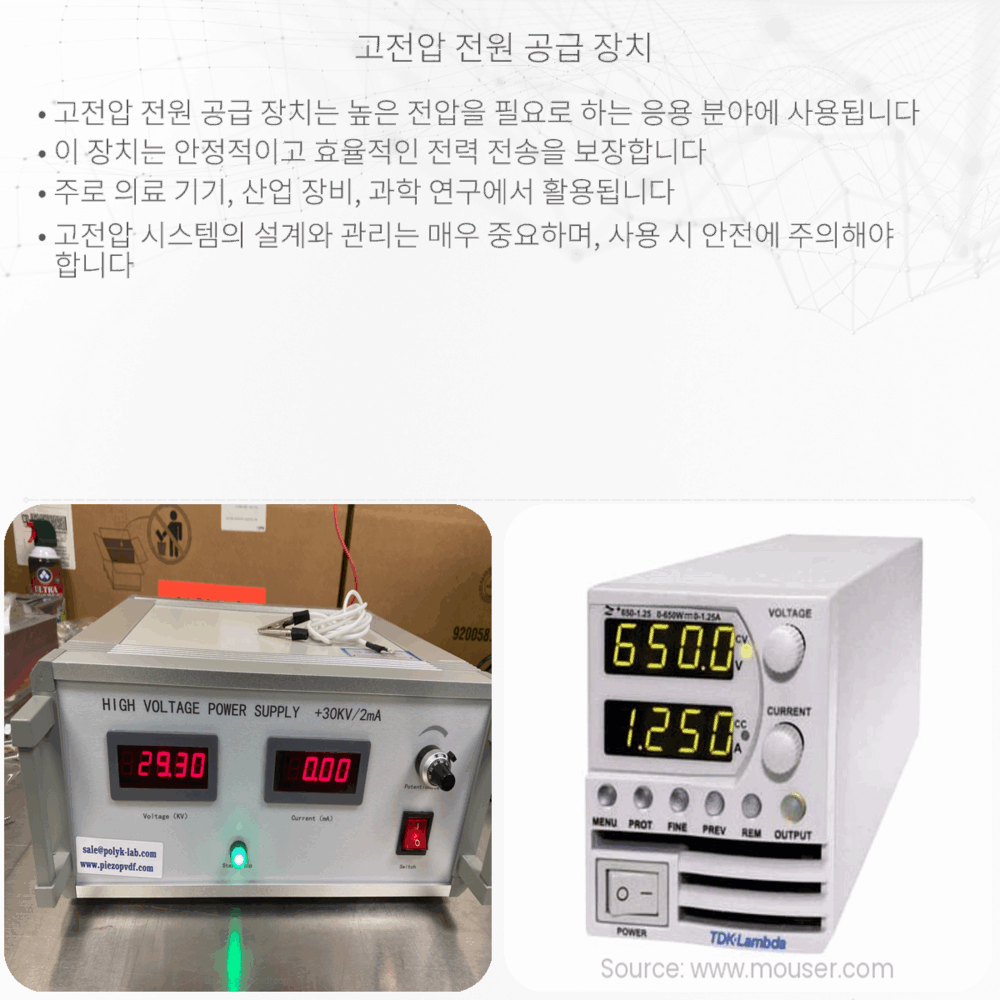 고전압 전원 공급 장치