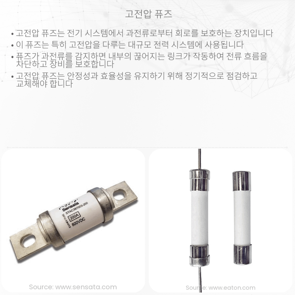 고전압 퓨즈
