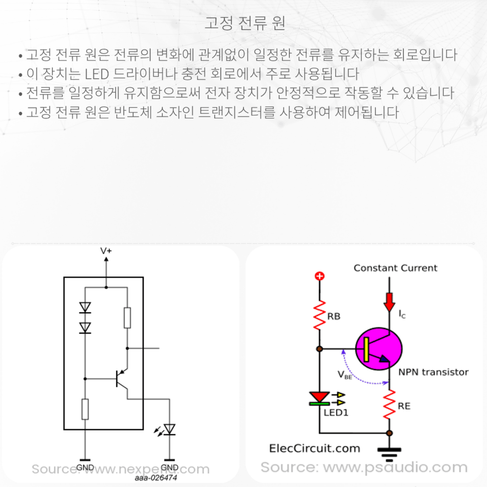 고정 전류 원