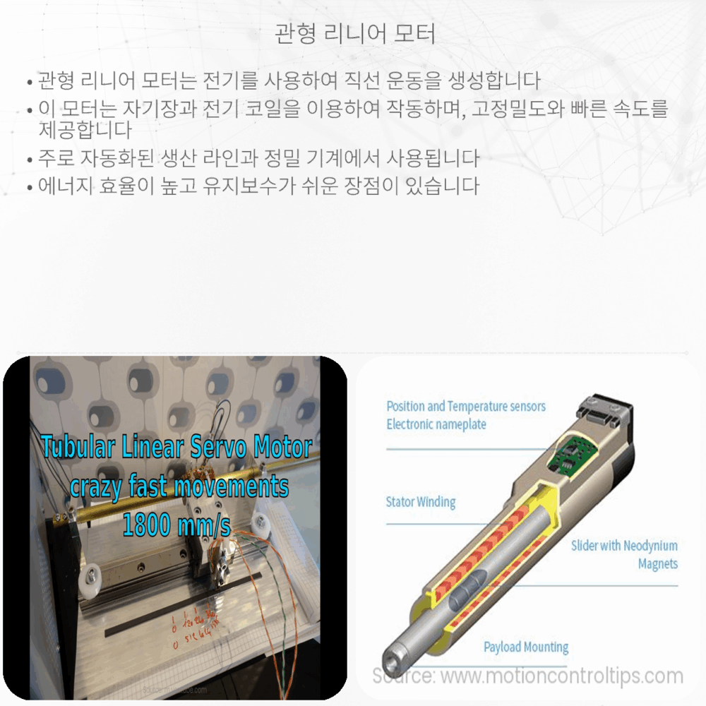 관형 리니어 모터
