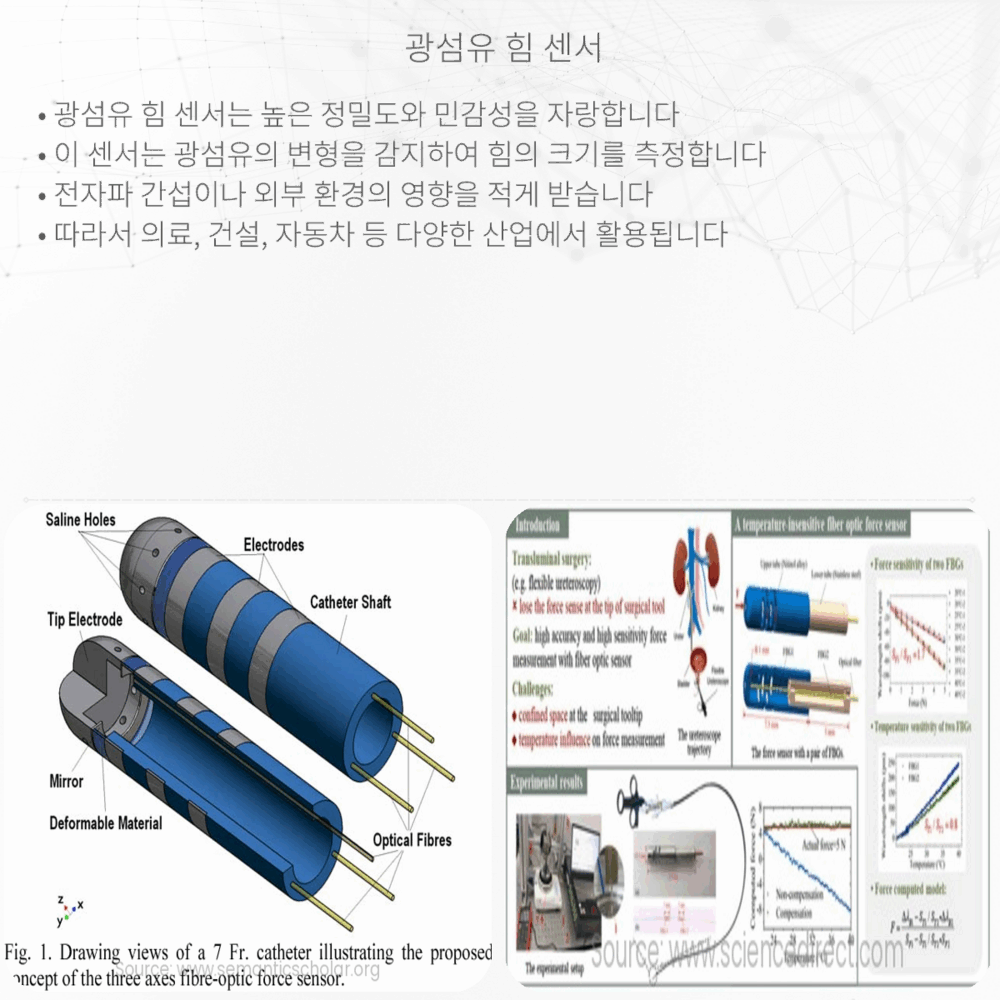 광섬유 힘 센서