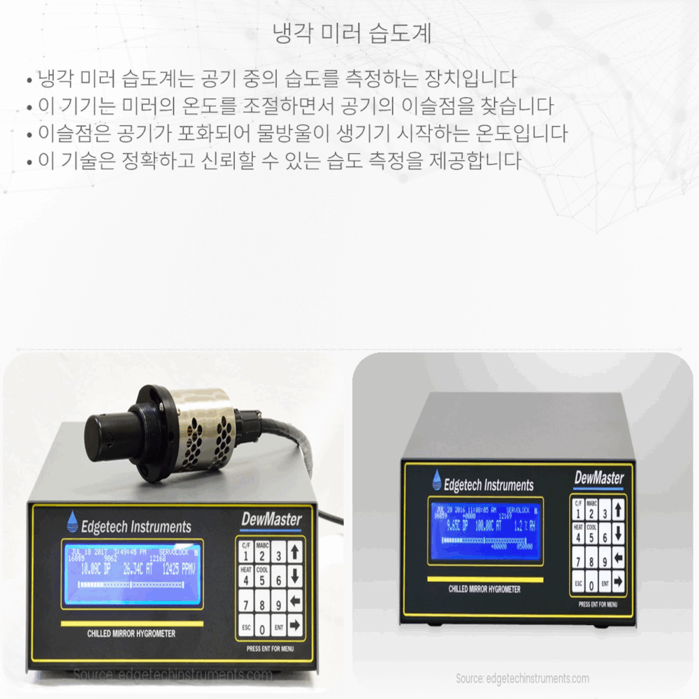 냉각 미러 습도계