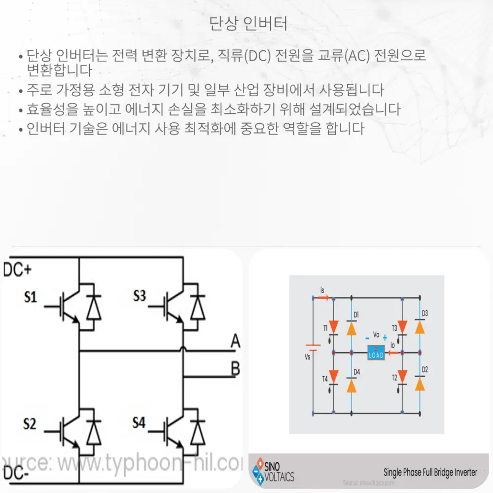 단상 인버터