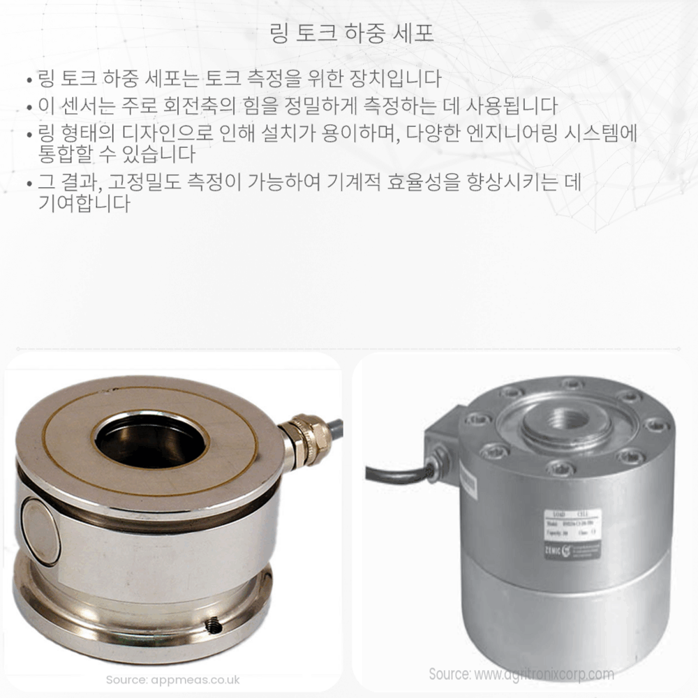 링 토크 하중 세포