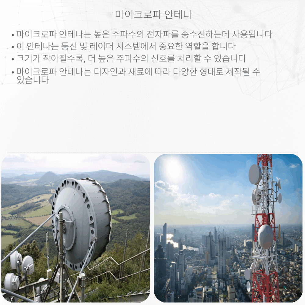 마이크로파 안테나