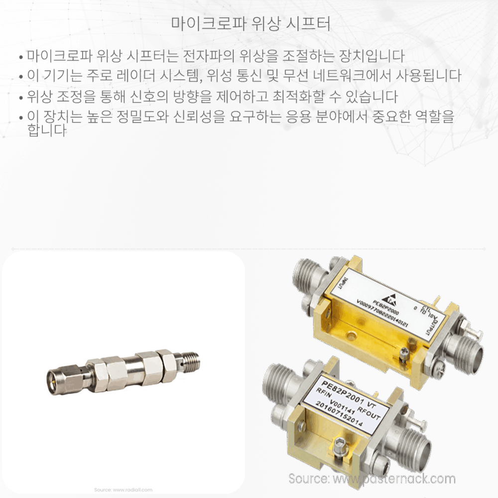마이크로파 위상 시프터