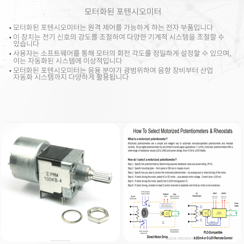 모터화된 포텐시오미터