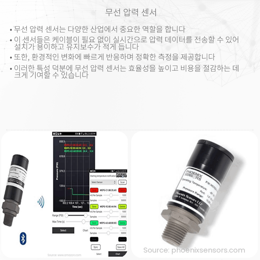 무선 압력 센서