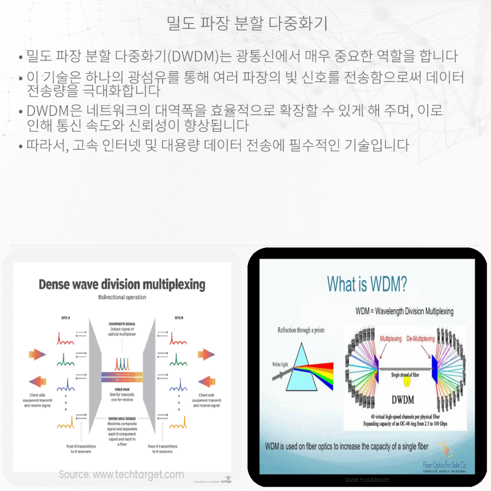 밀도 파장 분할 다중화기