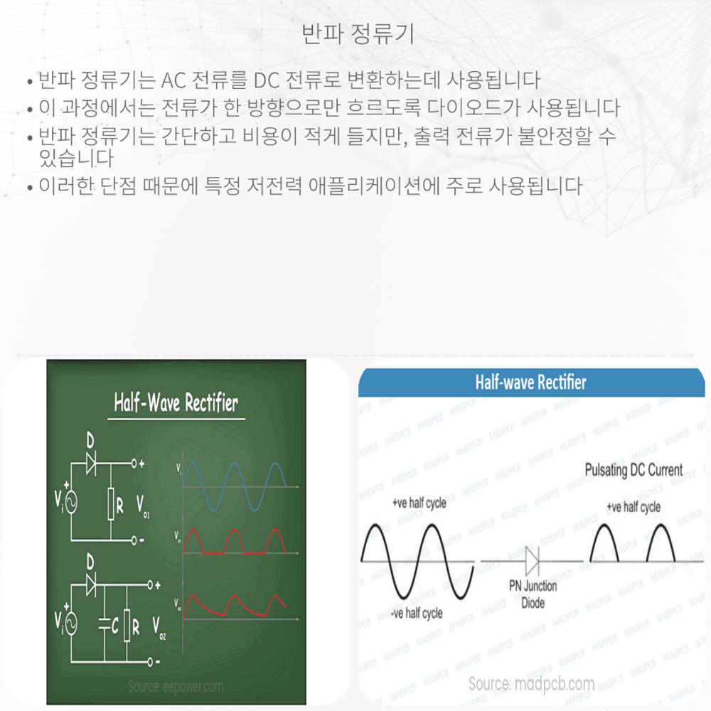 반파 정류기
