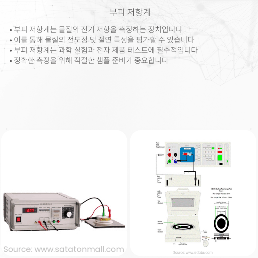 부피 저항계
